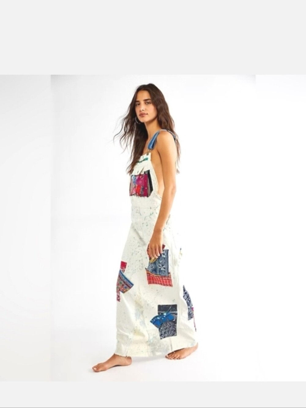 Tricia Fix Patchwork Overalls/Skirtall by tricia fix Size small